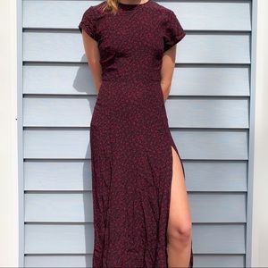 Urban open backed Maxi dress